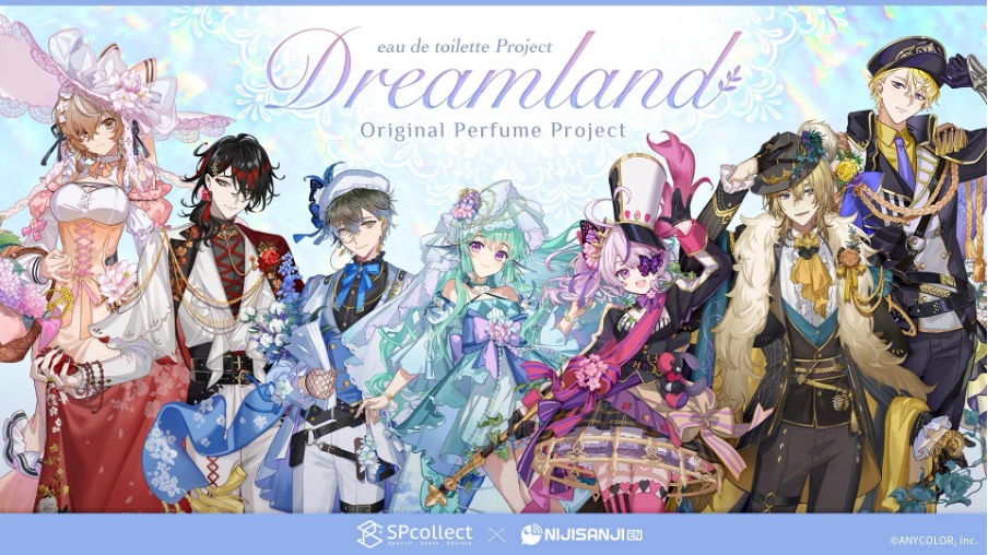 子会社IP mixerが運営する「SPcollect」より、NIJISANJI EN所属VTuber